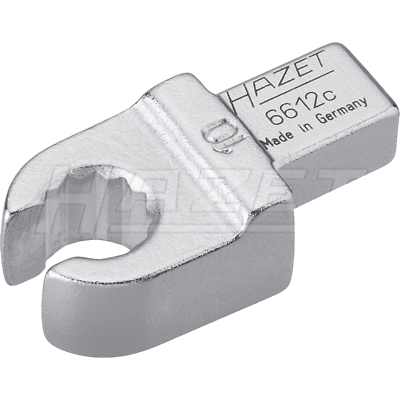 Hazet 6612C-10 9 x 12mm 12-Point 10 Open Insert Box-End Wrench