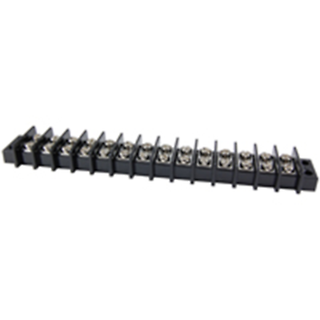 NTE Electronics 25-B600-14 Terminal Block Barrier Dual Row 14 Pole 11.00mm Pitch