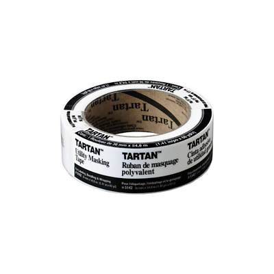 Tartan™ Masking Tape 5142-36A, 1.41 in x 60.1 yd (36 mm x 55 m)