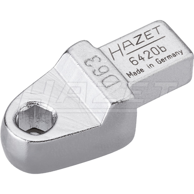 Hazet 6420B 9 x 12mm Hexagon Hollow 6.3mm (1/4") Insert Tool Holder for Bits