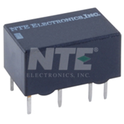 NTE Electronics R72-11D1-12C RELAY DPDT 1A 12VDC SUBMINI PC BOARD MOUNT