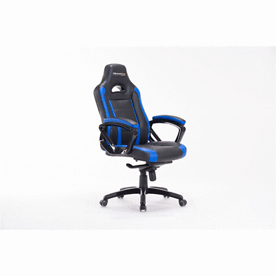 XtremPro Alpha 22026 Gaming Chair (Black + Blue)