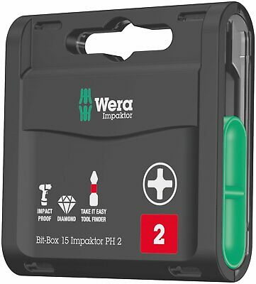 Wera 05057752001 Bit-Box 15 Impaktor PH