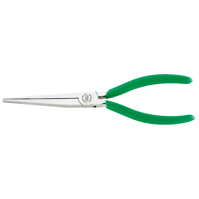 Stahlwille 65105190 6510 Mechanics Flat Nose Pliers 190mm, Chrome, DIp-Coated