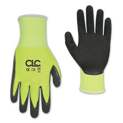 Custom Leathercraft 2138 M T-Touch Hi-Viz Technical Safety Glove, Medium