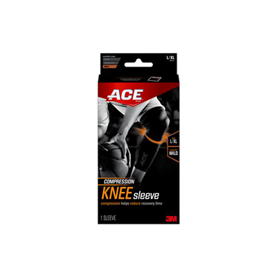 ACE Brand Compression Knee Sleeve 901517, L/ XL