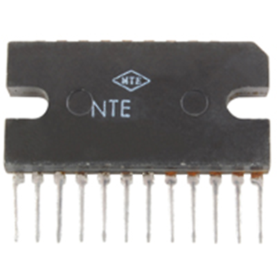 NTE Electronics NTE7011 IC - 20W AUDIO POWER AMP 15VCC 12 LEAD SIP