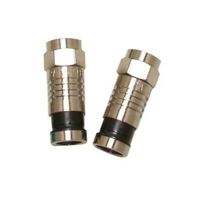 Eclipse 705-001-BK RG6/U F Connector, High Quality Termination and Waterproof.