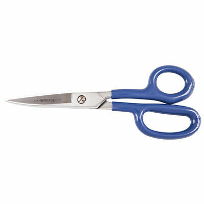 Heritage Cutlery 718C 8 5/8'' Heavy Duty Shear / Curved / Coated Handle