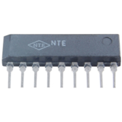 NTE Electronics NTE1688 INTEGRATED CIRCUIT TV TUNER BAND SWITCH 9-LEAD SIP VCC=1