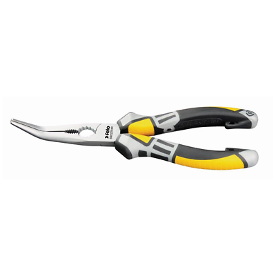 Felo 0715763785 Chain Nose Radio Pliers, Curved X 8"