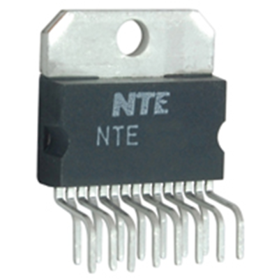 NTE Electronics NTE7071 IC DUAL FULL-BRIDGE DRIVER 15-LEAD SIP PACKAGE