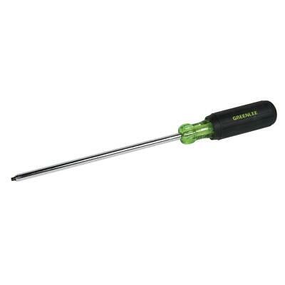 Greenlee 0353-23C Screwdriver with Soft Ergo Grip, Square-Recess Tip, #2 by 8"