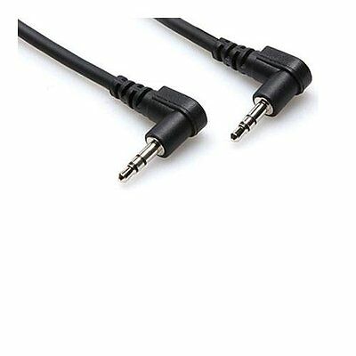 Hosa Technology CMM-110RR 10' Right-Angle 3.5mm to RA 3.5mm Stereo Cable
