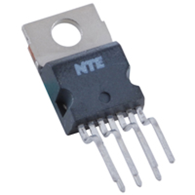 NTE Electronics NTE7107 IC 2.5A SWITCHING REGULATOR 5.1V-40V OUTPUT 7-LEAD SIP