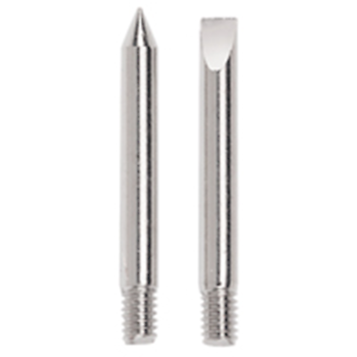 NTE Electronics JT-101 1 CONICAL AND 1 CHISEL REPLACEMENT TIP FOR J-025, 2/PKG