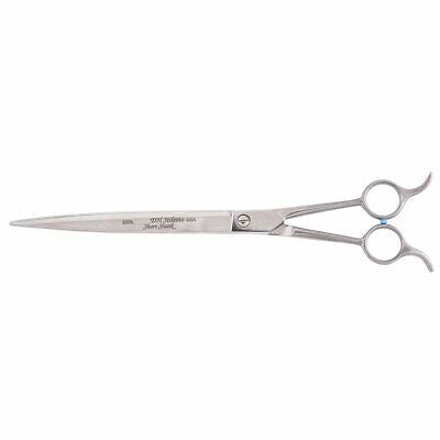 Heritage Cutlery ST10DH 10'' Pet Grooming Scissor w/ Oval Shape Blade / Two Hook