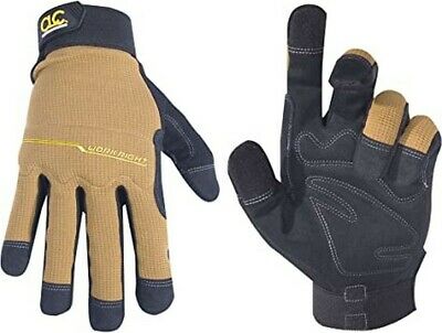Custom Leathercraft 124X Flexible Grippy Work Gloves