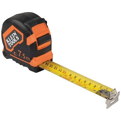 Klein Tools 9125 Tape Measure, 7.5-Meter Magnetic Double-Hook
