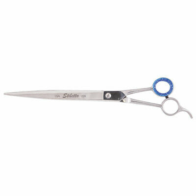 Heritage Cutlery ST10 10'' Pet Grooming Scissor w/ Semi-oval Shape Blade