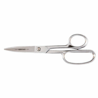 Heritage Cutlery 8718LR 9'' Straight Trimmer w/ Large Ring / Industrial Coating