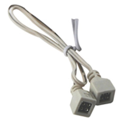 NTE Electronics LEDTA-9 FEMALE JUMPER WIRE 4-PIN TO 4-PIN 12"