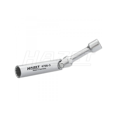 Hazet 4766-3 Spark plug wrench hinged design