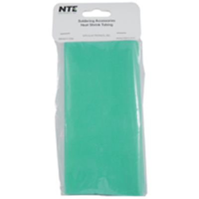 NTE Electronics 47-21206-G Heat Shrink 2" Dia Thin Wall Green 6" Length 3pcs 2:1