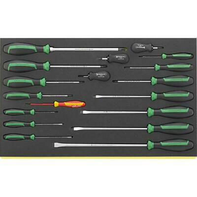 Stahlwille 96831179 TCS 4620/4660VDE DRALL screwdrivers set 18 pcs. in TCS inlay
