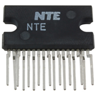 NTE Electronics NTE7114 IC - QUAD 11W 2X22W AUDIO POWER AMP VCC = 18V TYPICAL