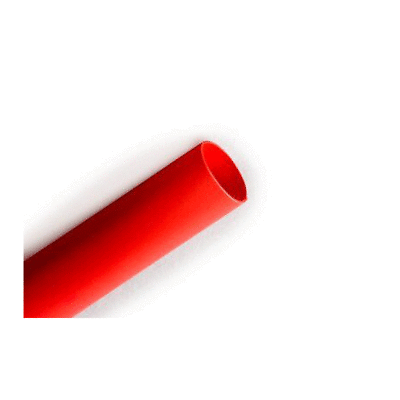 3M™ Heat Shrink Thin-Wall Tubing FP-301-1/8-48"-Red-Hdr-25 Pcs