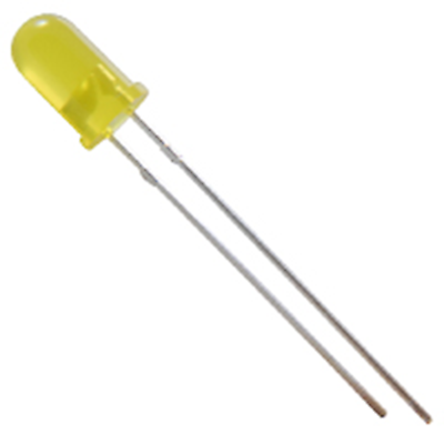 NTE Electronics NTE3130 LED-blinking Yellow 5mm 3.0hz Frequency