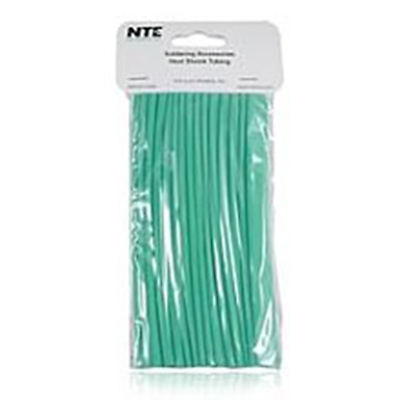 NTE Electronics 47-20606-G Heat Shrink 5/16" Dia Thin Wall Green 6" Length 15pcs