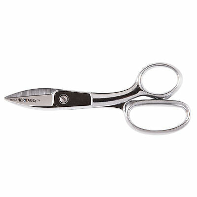 Klein Tools 546C Rubber Flashing Scissor w/Curved Blade, 5-1/2