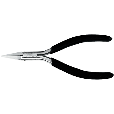 Stahlwille 65176120 6517 ESD Electronics Flat Nose Pliers, 125mm