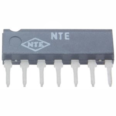 NTE Electronics NTE1609 INTEGRATED CIRCUIT INSTRUMENTATION TIMER 7-LEAD SIP VCC=