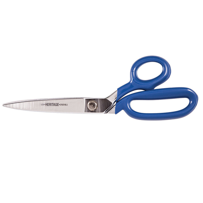 Klein Tools G210LRBLU Bent Trimmer w/ Large Ring, Coated Handles, 10"