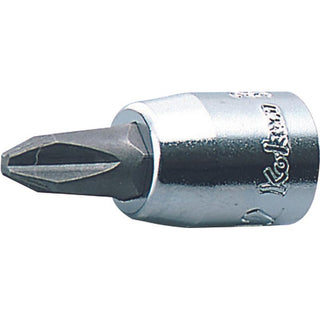 Ko-Ken 2000.28-4 1/4 Sq. Dr. Bit Socket PH4 Length 28mm