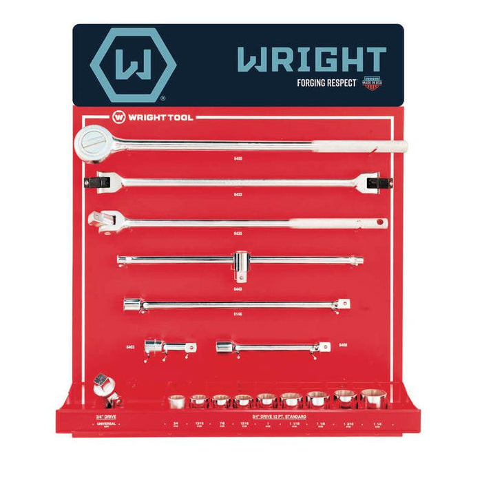 Wright Tool D949 3/4-Inch Drive 12-Point Sockets