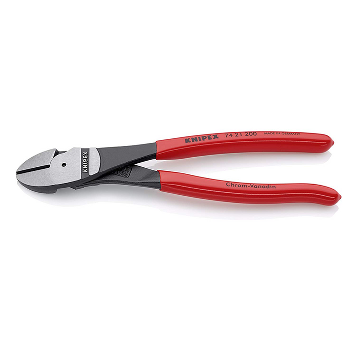 Knipex 74 21 200 High Leverage Diagonal Cutters, 200 mm