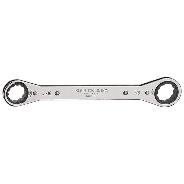 Klein Tools 68206 13/16" x 7/8" Ratcheting Box Wrench