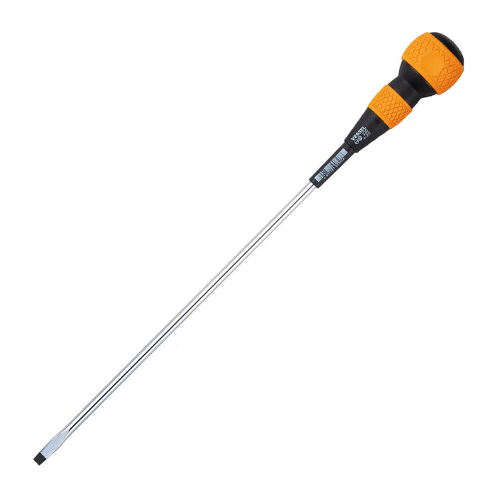 Vessel Tools 220S6300 Ball-Grip Screwdriver No.220, Slotted 6 mm