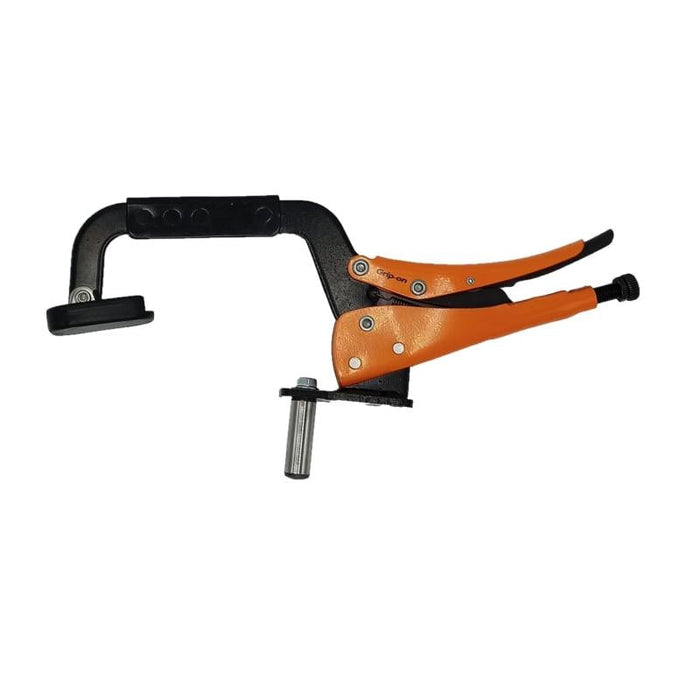 Grip-On 222C14 Hold-Down Clamp With Bar & Protector-Orange