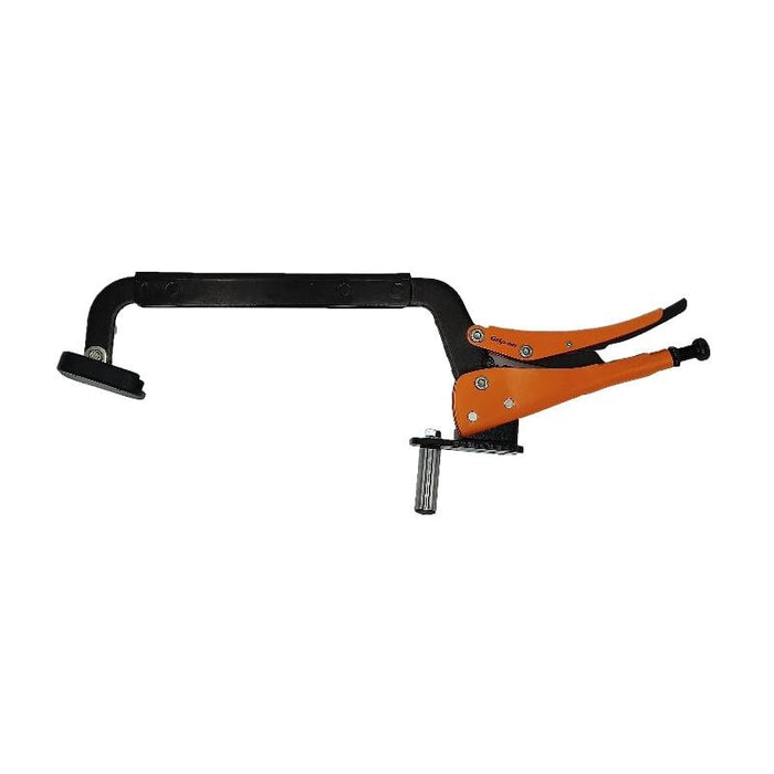 Grip-On 222C18 Hold-Down Clamp With Bar & Protector-Orange