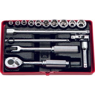 Ko-Ken 2250M Socket set 16 pieces 1/4 Sq. Drive
