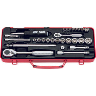 Ko-Ken 2260M 1/4 Sq. Dr. Socket set 6 point 28 pieces