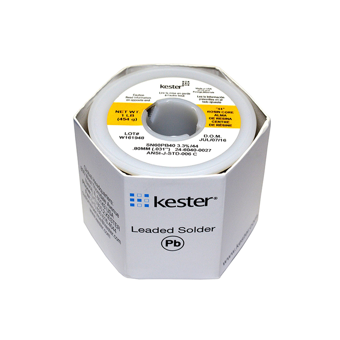 Kester Solder 24-6040-0027 Solder Wire 60/40 0.031" Diameter 1lb