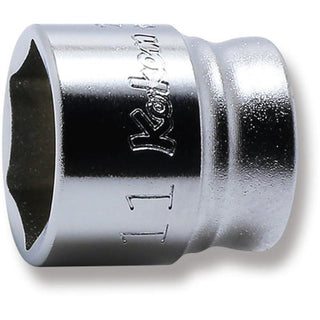 Ko-Ken 2400MZ-11 Socket 11 MM 6 Point 15 MM Z-series 1/4 Sq. Drive
