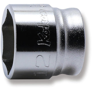 Ko-Ken 2400MZ-12 Socket 12 MM 6 Point 15 MM Z-series 1/4 Sq. Drive