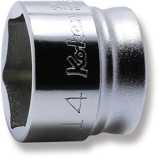Ko-Ken 2400MZ-14 Socket 14 MM 6 Point 15 MM Z-series 1/4 Sq. Drive